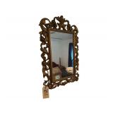 Plastic Ornate Mirror 28” L. X 19” W.