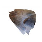 Brown Suede Like Material 92", Rocker Recliner Brown Corduroy-like Material, Sleeper Sofa 70" Cream Background with Orange, Yellow and Green Floral Design