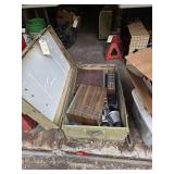 Trunk with Stereo Equipment