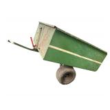 Green Dump Cart Attachment - 59" x 51" x 21"