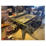Craftsman Table Saw on Stand