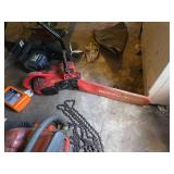 Chainsaw with Cover