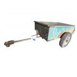 Dump Cart for Riding Mower - 29" x 44" x 11" w/o Hitch