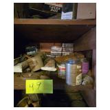 Contents Right Side of Cupboard including Nuts and Bolts