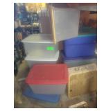 Various Storage Bins Box Fan