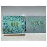 (2) "Big X-4" & "Milk Cow" - Acrylic on Canvas - 11" x 14"