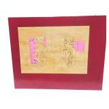 "Reflections" - 2017 - Mixed Media - 24" x 30" x 1 1/4"