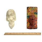 (2) "Neutral" & "Venture" - Mixed Media Sculptures