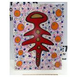 "Micro Source" - Mixed Media on Canvas - 18" x 24"