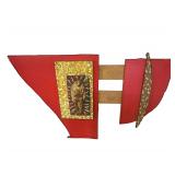 "Title Unknown" - Mixed Media Sculpture - 70" x 44" x 2"