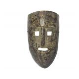 African Kumu Mask - Bantu People of DRC, Central Africa - 10”