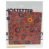 "Pathways #1" - Mixed Media on Wood - 24" x 24" x 3/4"