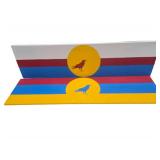 (2) - "Raven 1" & "Raven 2" - Oil on Canvas - 13" x 50" each