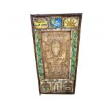 "Le MyRtR" - Mixed Media Sculpture - 26" x 50" x 7"