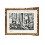 The Sacred Grove Framed/Matted Print 22”X 18”.5 - Signed By Missionary Elder Beyer