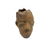 Head Relic - Akan People of Ghana - 4 1/4" x 3 1/8" x 1 3/4"
