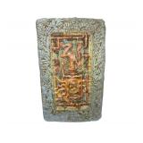 "Title Unknown" - Mixed Media Sculpture - 32" x 53" x 1"