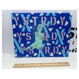 "Yesterday" - Mixed Media on Canvas - 11" x 15"