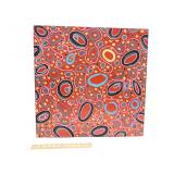 "Pathways #1" - Mixed Media on Wood - 24" x 24" x 3/4"