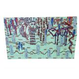 “Title Unknown” - Original Oil on Canvas - 54” x 90”