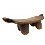 A Senufo Hand Carved Stool fromBurkina Faso or Ivory Coast 21x8x6 Inches