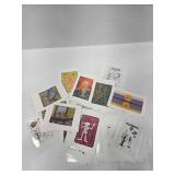 Tim Kelley’s Printed Pictures Of His Art Work 5” X 7” Cardstock & Photo Paper