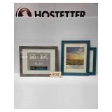 Wooden Glass Picture Frames - 11” X 14” - 10” Xx13”