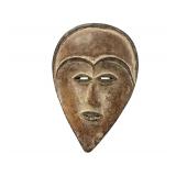 African Wooden Mask 9” H.From Gabon