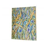 "Woodland Fold" - 2021-22 - Oil on Canvas - 36" x 48"