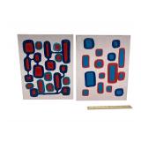 (2) Oil on Canvas - 16" x 20"