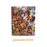 "Winds In The Garden" - Oil on Canvas - 16" x 20"