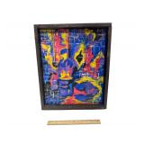 "Cool Jazz Warms My Heart" - Oil on Canvas - 16" x 20"