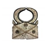 Nwantantay Carved Plank Mask - Bwa & Bobo People of Burkina Faso, West Africa - 25" x 31" - Broken Down Middle