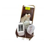 Santa Cookie Jar - Religious Statue - Electric Coffee Pot - 2 Slice Electric Toaster