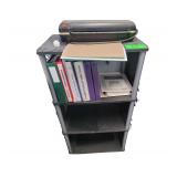 42x24x16in Open Face Cabinet Contents Included