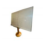 Large Whiteboard on Wooden Stand