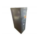 Metal Filing Cabinet 15x26x52 Inches