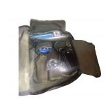 2 Army Sketch Board Bags along with 2 Smaller Bags