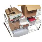 Industrial Rack 40x34x18" Contents Included