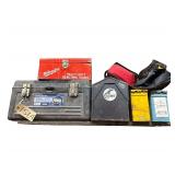 Various Empty Toolboxes & Bags