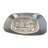 Decorative Metal Bless This Home Dish