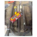 4 Crowbars of Varying Sizes Glass Cutter with 2 Razor Replacement Boxes