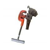No. 2A Ridgid Pipe Cutter 1/8-2 Inches with a Threader with 6 Heads