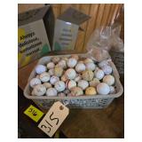 Small Basket of Golf Balls