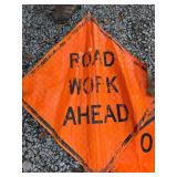 Various Construction Road Signs & Stands