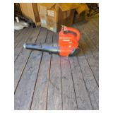 Echo Leaf Blower. Needs Battery. Large Push Broom
