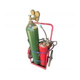 Tank Cart w/ Oxygen, Acetylene Tanks & Torch