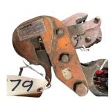 2 Renfroe Plate Clamps Model M