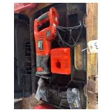 Black & Decker Cordless Reciprocating Saw Kit - (2) 14.4v Batteries & Charger
