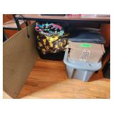 Boxes of Sewing Fabric